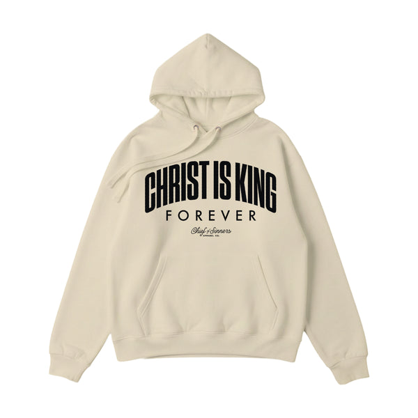 Christ Is King Hoodie (Bone)