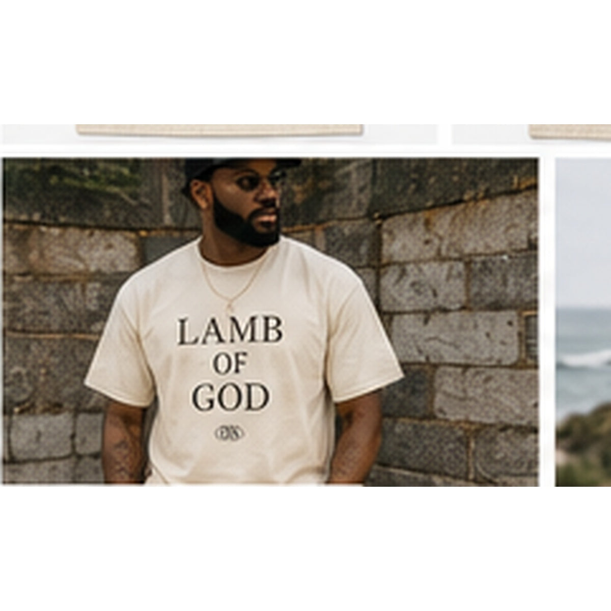 Lamb of God Tee lifestyle front