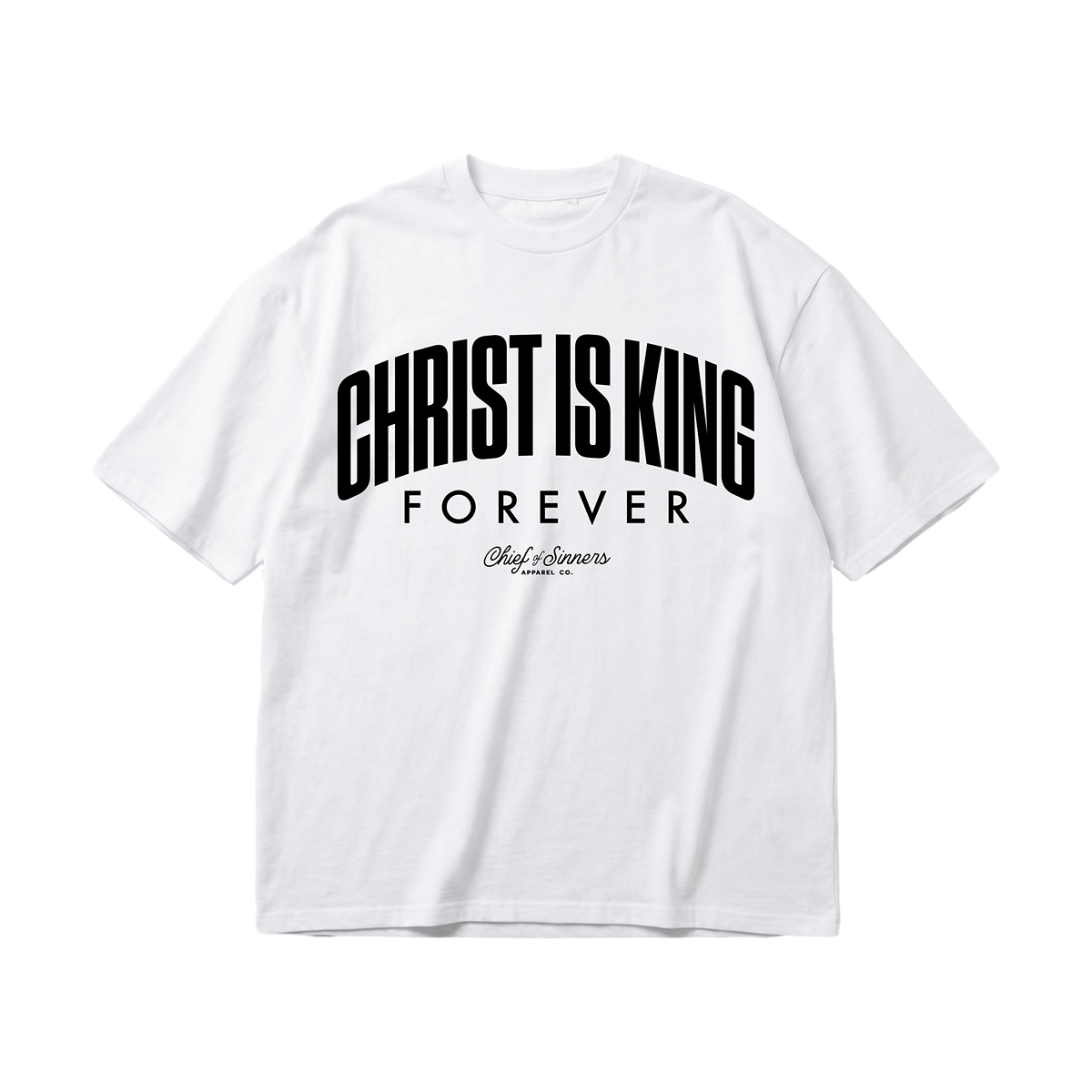 Christ Is King Tee (White)