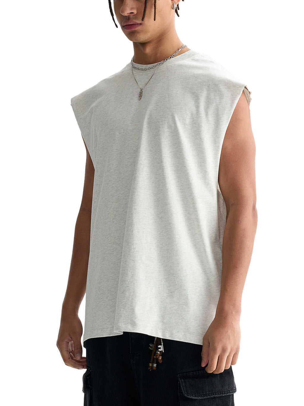 Forgiven And Redeemed Raw Edge Tank Top