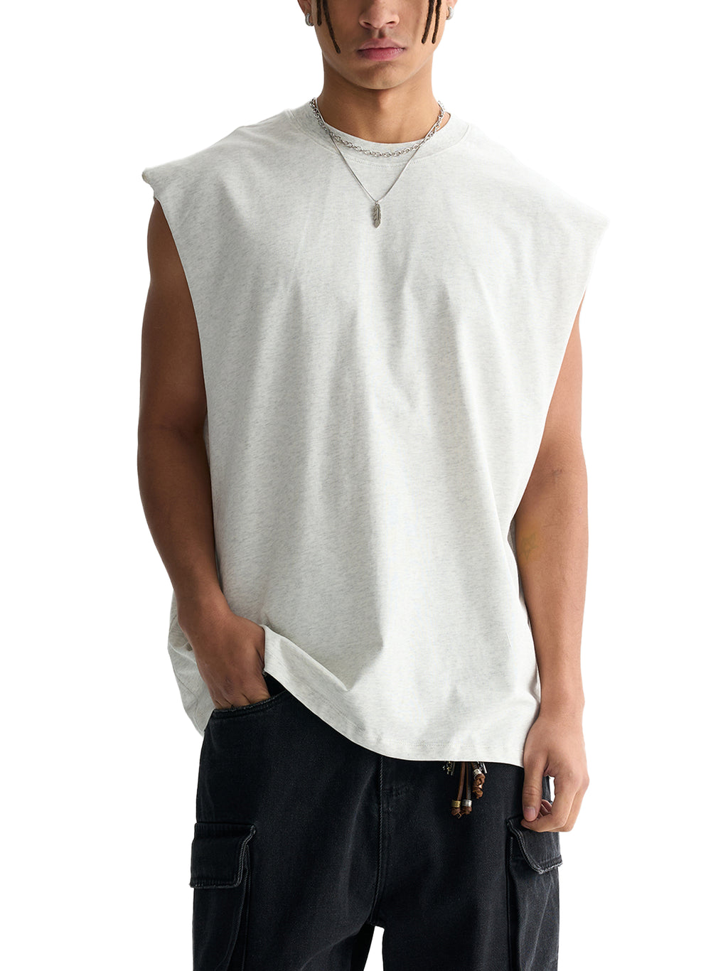 Forgiven And Redeemed Raw Edge Tank Top